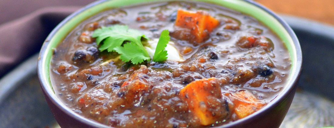 Black Bean and Sweet Potato Soup