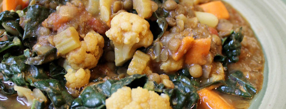 Curried French Lentils