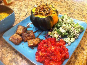 Julieanna's Stuffed Acorn Squash