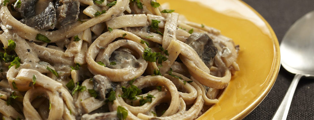 Chef Del's Mushroom Stroganoff