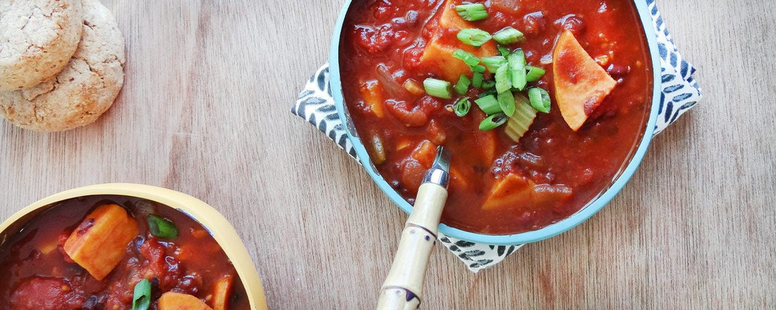 Smoky Chili with Sweet Potatoes