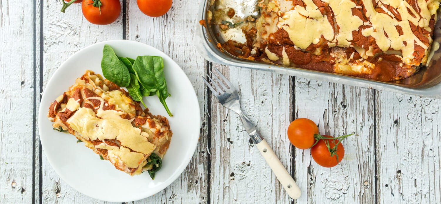 Sweet Potato Lasagna
 &ndash; Forks Over Knives