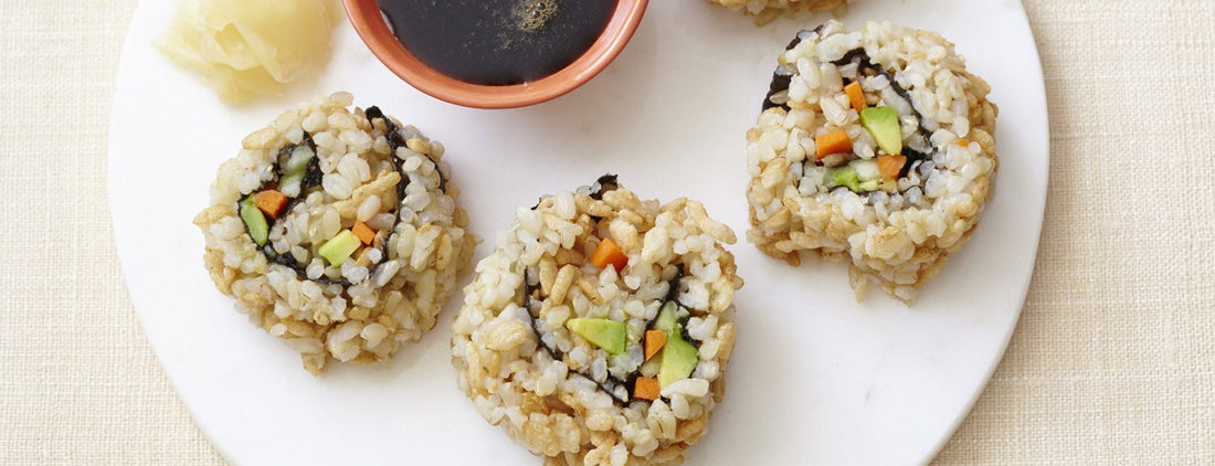 Teriyaki Veggie Crunchy Roll Sushi