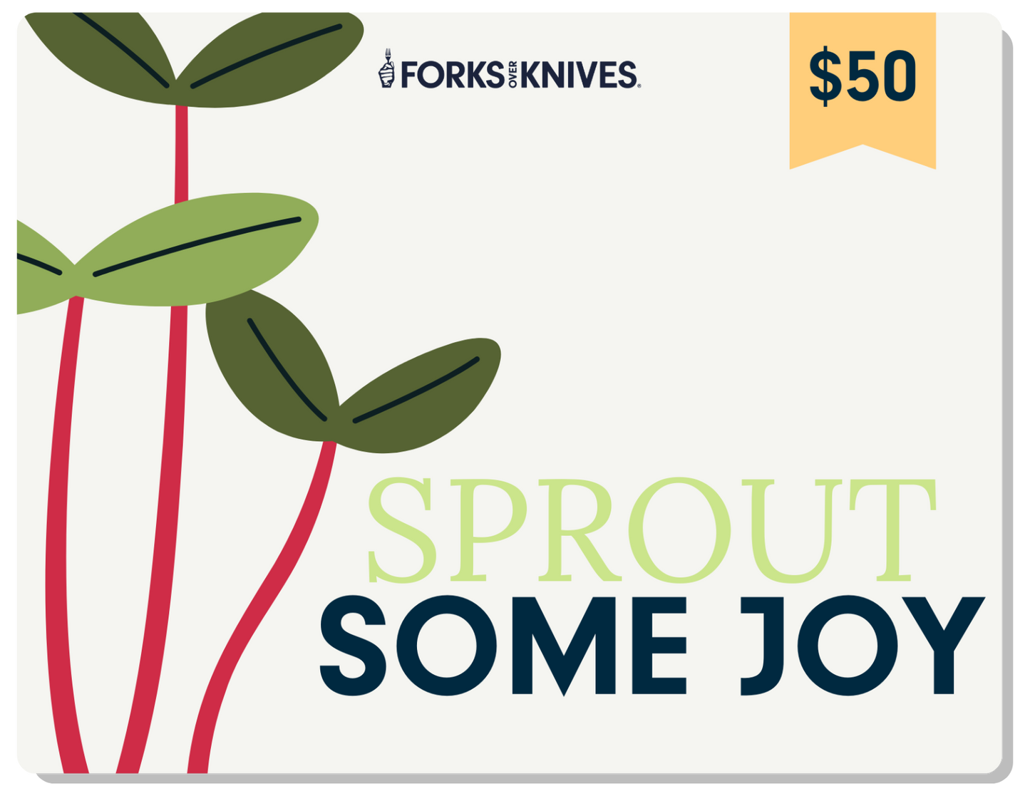 Forks Over Knives Gift Card