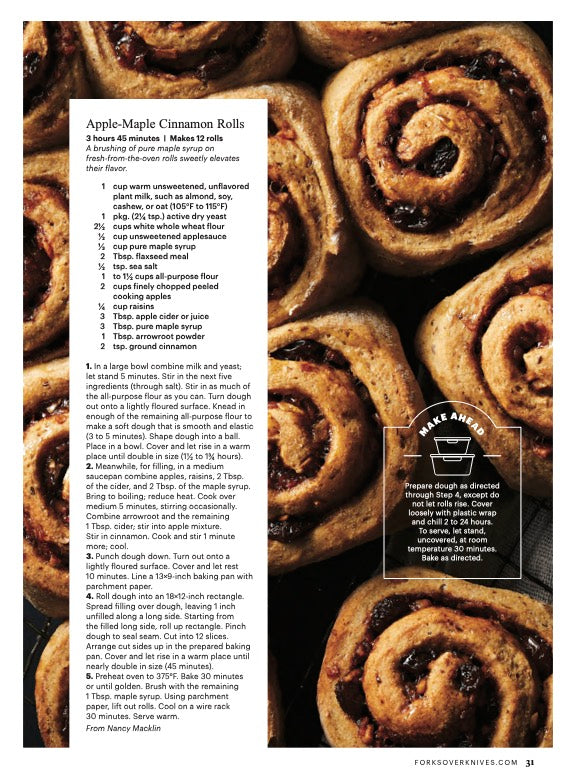 Print Version - Forks Over Knives Plant-Based Holiday Special Edition Magazine 2025