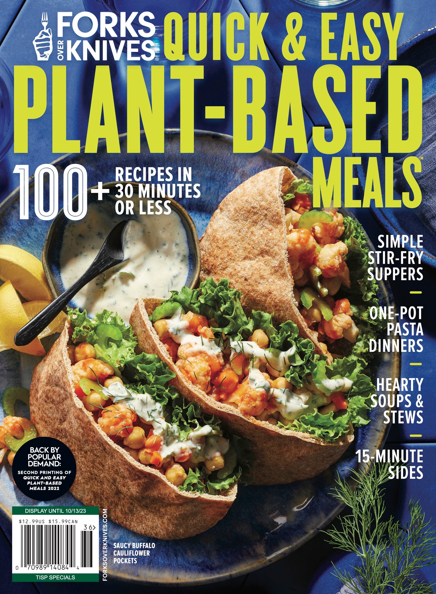 FOK Quick and Easy Plant-Based Meals Magazine, cover image