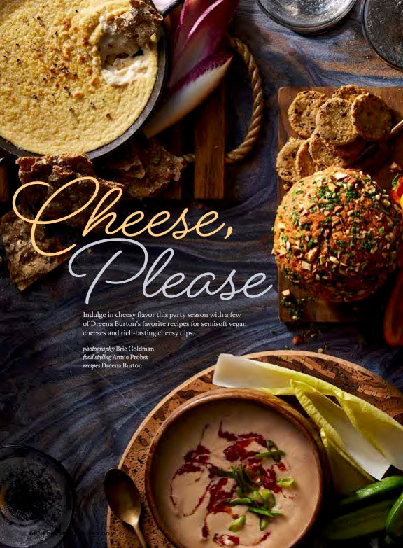 Dreena Burton's favorite recipes for semisoft vegan cheese