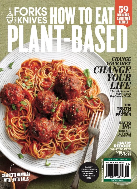 FOK How to Eat Plant-Based Magazine cover image