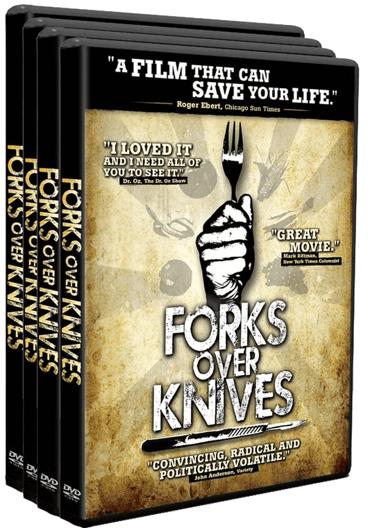 Forks Over Knives DVD – 4-Pack
