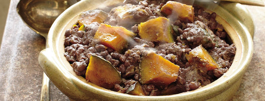 Adzuki Beans with Kabocha Squash