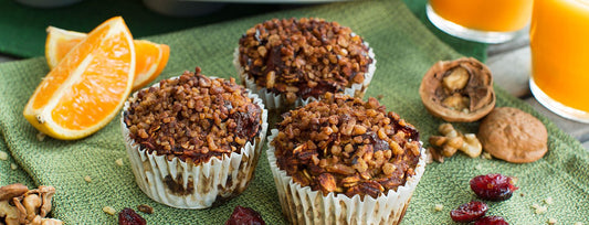 Cranberry Orange Pumpkin Muffins