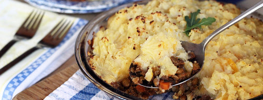 Lentil Shepherd’s Pie with Rustic Parsnip Crust