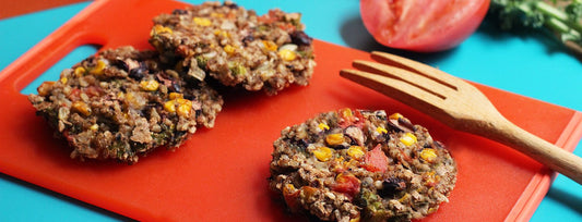 Rainbow Veggie Burgers