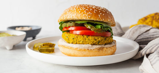 Fabulous Un-fried Falafel Burgers