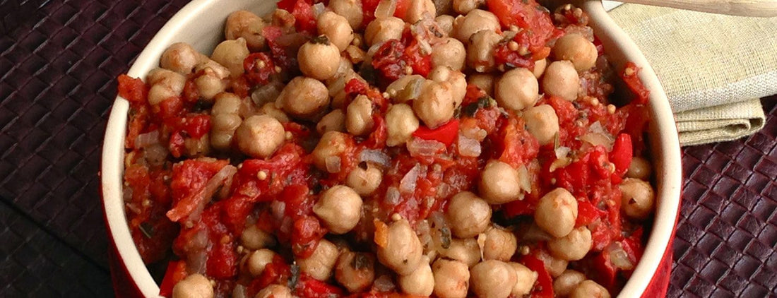 Oven-Baked Chickpea Ratatouille