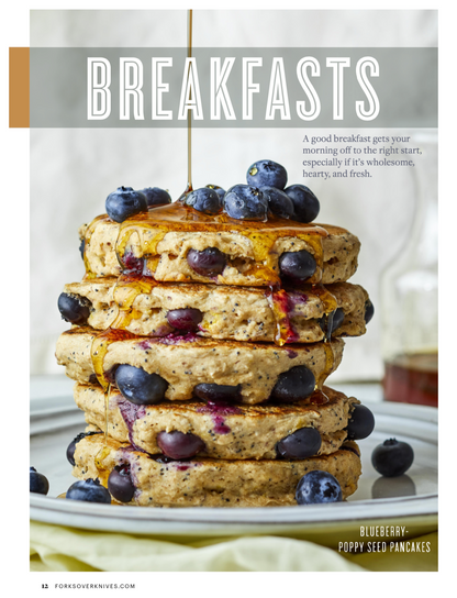 Digital Version - 100 Best Plant-Based Recipes 2026 Reprint Forks Over Knives Magazine Special Issue