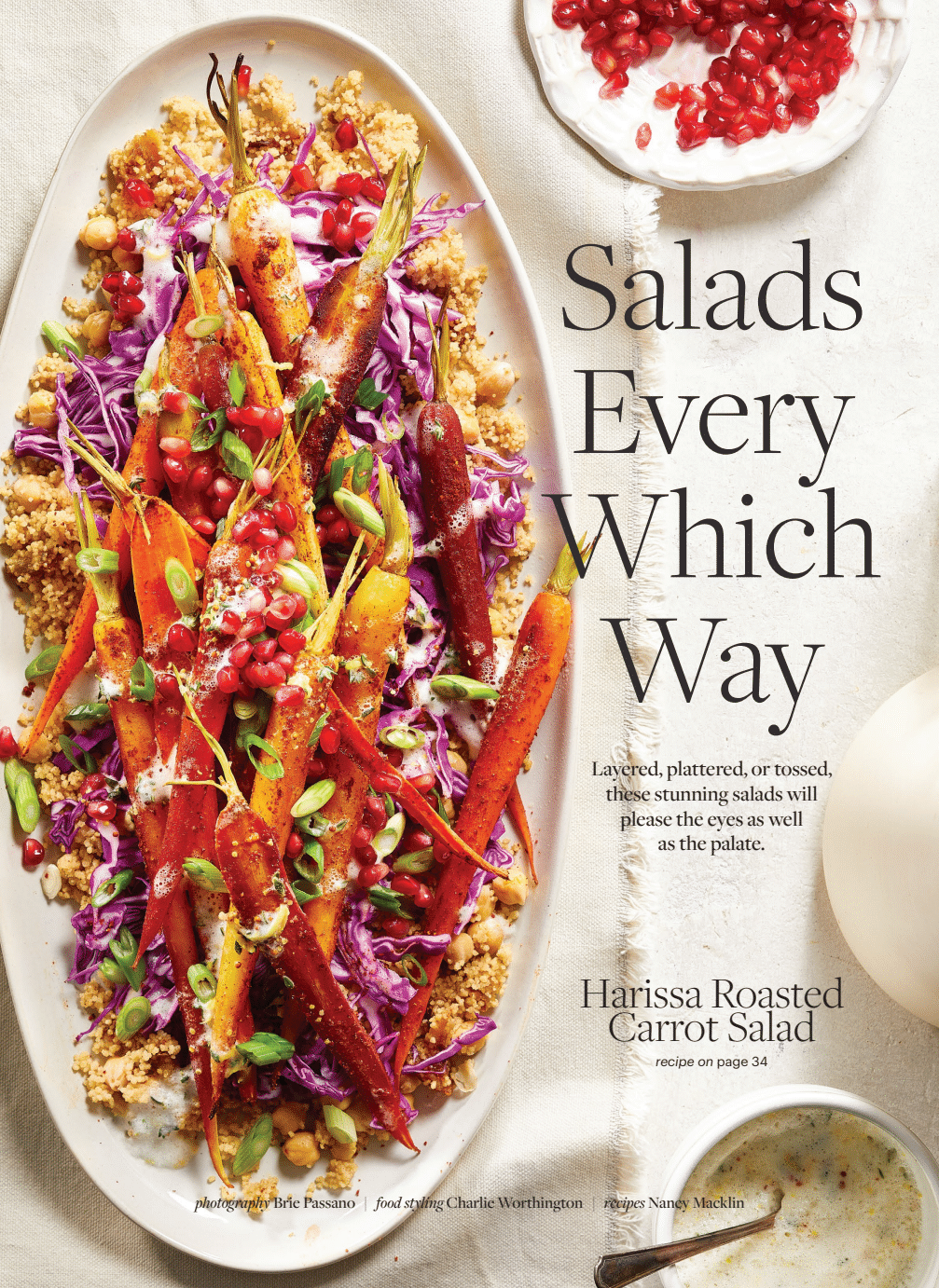Harissa Roasted Carrot Salad