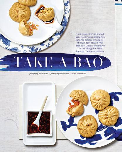 Plates of Bun Bao